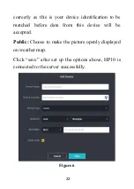 Предварительный просмотр 22 страницы ECOWITT WittCam HP10 Manual