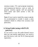 Preview for 15 page of ECOWITT WN31 Manual