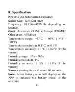 Preview for 21 page of ECOWITT WN31 Manual