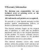 Preview for 22 page of ECOWITT WN31 Manual