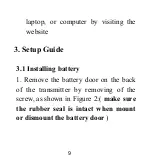 Предварительный просмотр 9 страницы ECOWITT WN35 Instruction Manuals