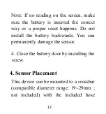 Предварительный просмотр 12 страницы ECOWITT WN35 Instruction Manuals