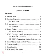 Предварительный просмотр 1 страницы ECOWITT WN51E Getting Started