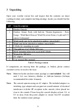 Preview for 6 page of ECOWITT WS2910 Operation Manual