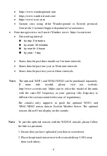 Preview for 8 page of ECOWITT WS2910 Operation Manual