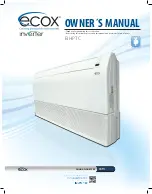 Ecox EIHPTC Series Owner'S Manual preview