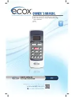 Ecox EPTL Owner'S Manual preview