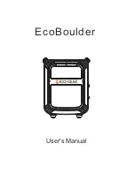 Preview for 1 page of EcoxGear EcoBoulder User Manual