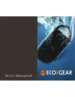 Preview for 1 page of EcoxGear EcoCarbon GDI-EXCBN200...209 User Manual