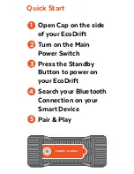 Preview for 2 page of EcoxGear EcoDrift GDI-EXDRFT200 User Manual