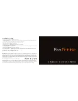 Предварительный просмотр 7 страницы EcoxGear EcoPebble User Manual