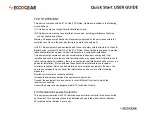 Preview for 9 page of EcoxGear ECOSTONE GDI-EGST700 Quick Start User Manual