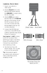 Предварительный просмотр 6 страницы EcoxGear Extreme Sub ES08 User Manual