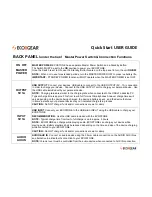 Preview for 6 page of EcoxGear GDI-EGST700--710 Quick Start User Manual