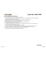 Preview for 11 page of EcoxGear GDI-EGST700--710 Quick Start User Manual