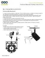 Preview for 6 page of Ecoxotic Cannon PRO LED Pendant Manual & Safety Instructions