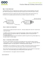 Preview for 8 page of Ecoxotic Cannon PRO LED Pendant Manual & Safety Instructions