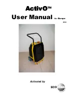 ecozone ActivO POCS-500 User Manual preview
