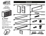 ECR 4 Kids 20 Section Storage Cabinet ELR-0426-A Assembly Instructions предпросмотр