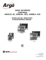 ECR International ARGO AR Series Installation, Operation & Maintenance Manual preview