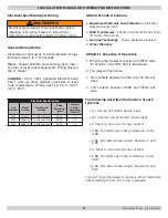 Preview for 4 page of ECR International ARGO AR Series Installation, Operation & Maintenance Manual