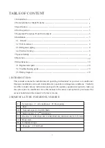 Предварительный просмотр 3 страницы ECR International C1318-601VAR Installation, Operation And Maintenance Manual