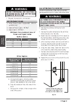 Preview for 8 page of ECR International Deluxe Heat DHSZ109DA Installation Manual