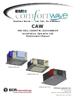 ECR International Ductless Series Installation, Operation And Maintenance Manual preview