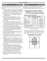 Preview for 5 page of ECR International Dunkirk WPSB II Series Installation, Operation & Maintenance Manual