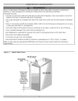 Preview for 7 page of ECR International Dunkirk WPSB II Series Installation, Operation & Maintenance Manual