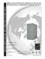 ECR International G95V Installation Manual And Operating Instructions preview