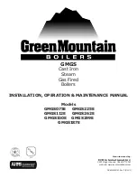 ECR International GreenMountain GMGS075E Installation, Operation & Maintenance Manual preview