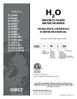 ECR International H20I60 Installation, Operation & Maintenance Manual предпросмотр