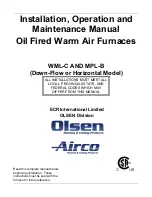 ECR International MPL-B Operation And Maintenance Manual preview