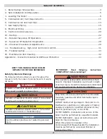 Preview for 2 page of ECR International Olsen OQ90 II Series Installation, Operation & Maintenance Manual