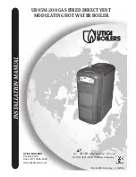 Preview for 1 page of ECR International Utica Boilers UB95M-200 Installation Manual