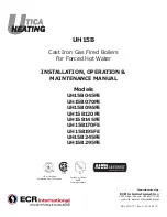 ECR International Utica Heating UH15B Series Installation, Operation & Maintenance Manual предпросмотр