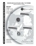 ECR EnviroAir ACM-09D-B Installation Manual And Operating Instructions preview