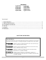 Предварительный просмотр 3 страницы ECR H2OST115 Installation, Operation & Maintenance Manual