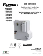 Preview for 1 page of ECR Pennco 15B045FE Installation, Operation & Maintenance Manual