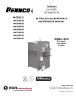 ECR PENNCO 16 Series Installation, Operation & Maintenance Manual preview