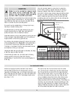 Preview for 8 page of ECR UTICA SFE0365 Installation, Operation & Maintenance Manual