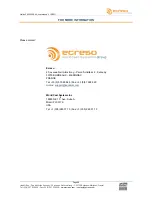 Preview for 80 page of Ecreso Helios FM 20/100 W User Manual