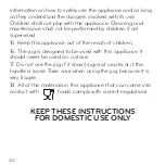 Preview for 22 page of ECRON CM4008-AV Instruction Manual