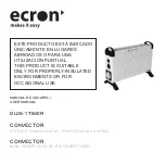 Preview for 1 page of ECRON DL06-1 User Manual