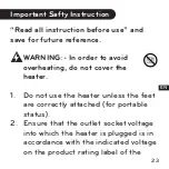 Предварительный просмотр 23 страницы ECRON DL06-1 User Manual