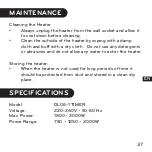 Preview for 37 page of ECRON DL06-1 User Manual