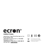 Preview for 44 page of ECRON ES 287 User Manual