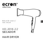 Preview for 1 page of ECRON HD-2018-22 User Manual