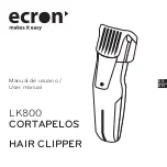 ECRON LK800 User Manual preview